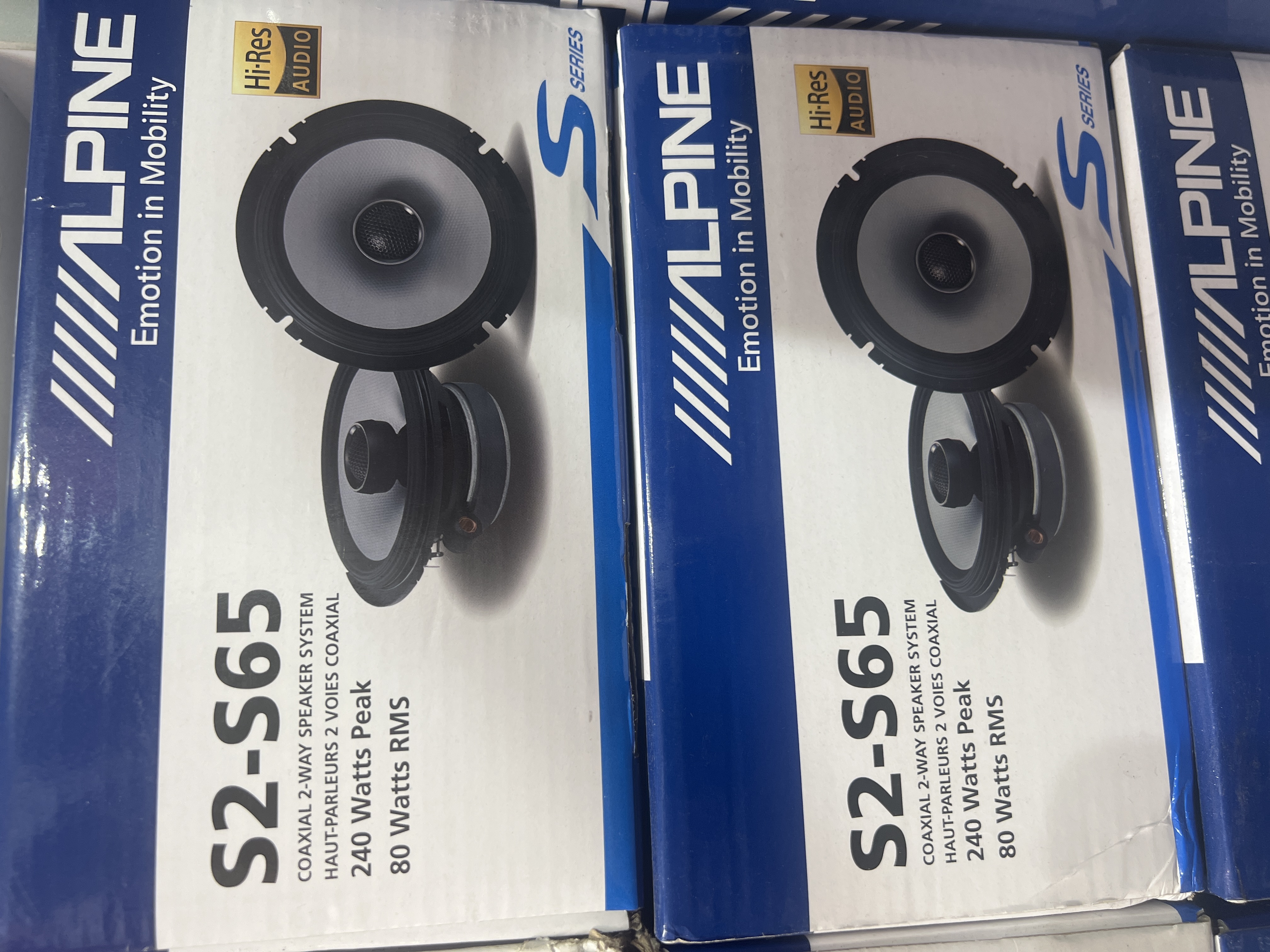 بلندگو گرد خودرو آلپاین مدل S2-S65