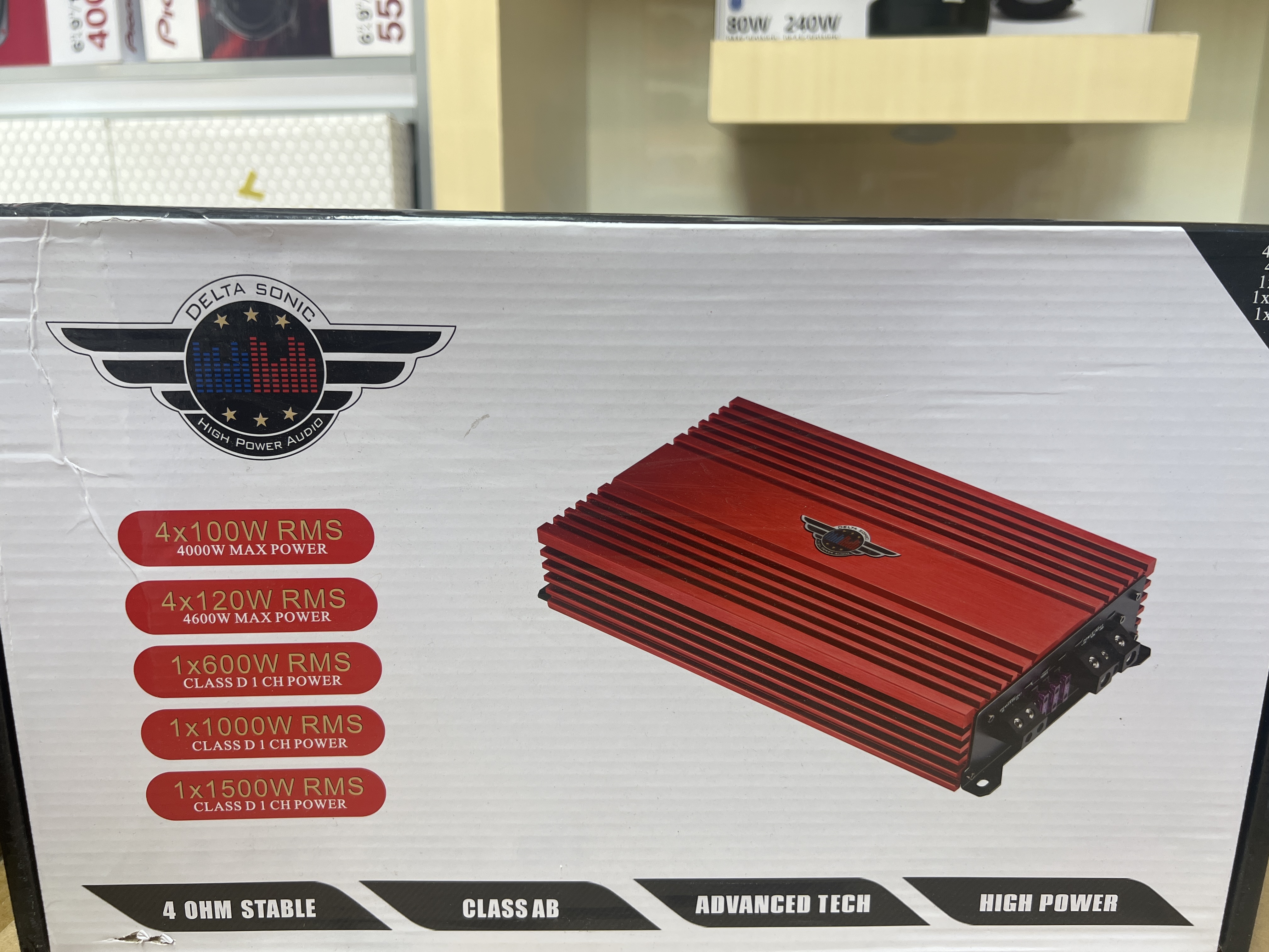 امپلی فایر مونو دلتا سونیک Delta sonic Ds.1500