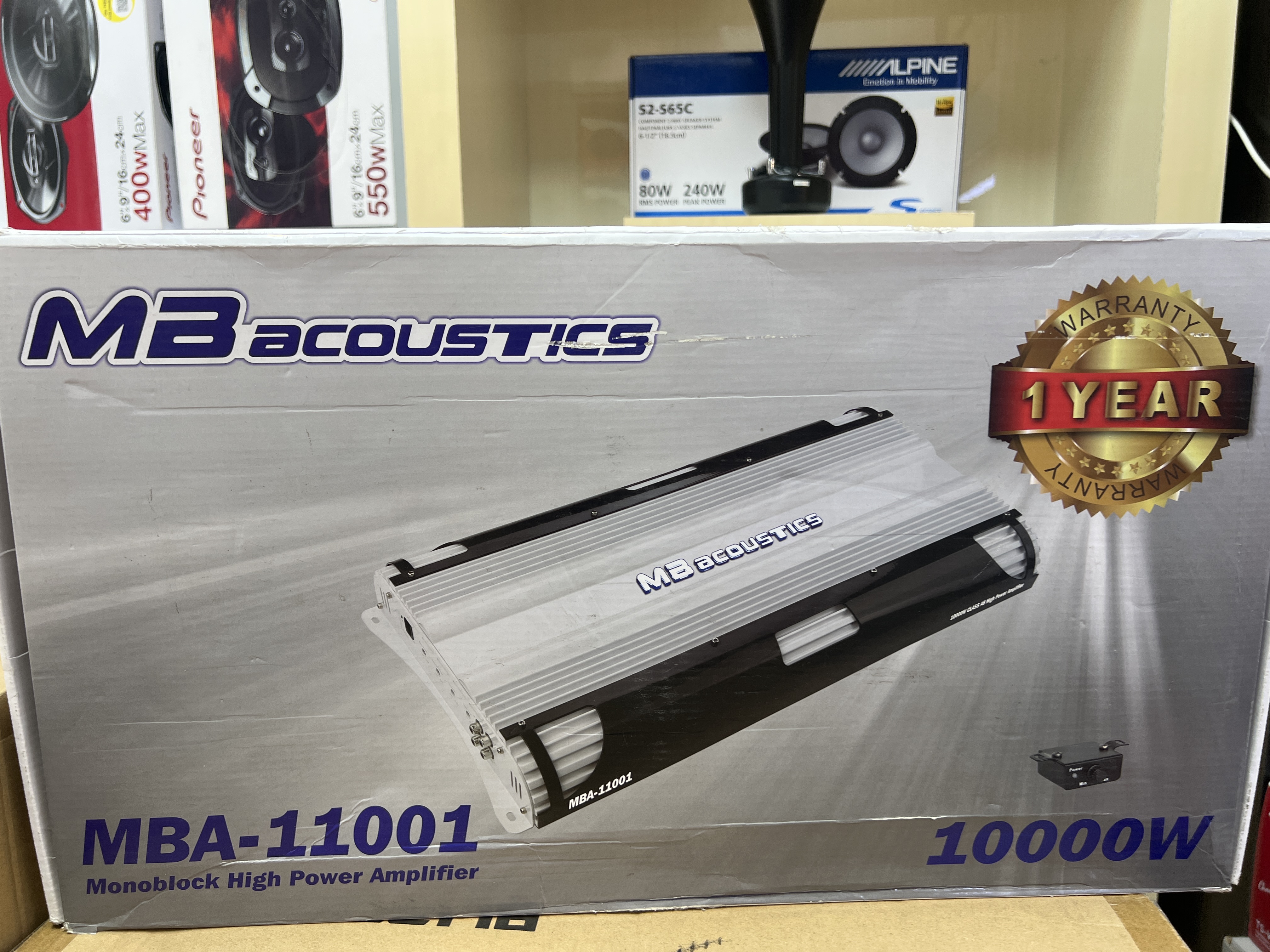 آمپلی فایر مونو ام بی آکوستیک مدل MBA-11001