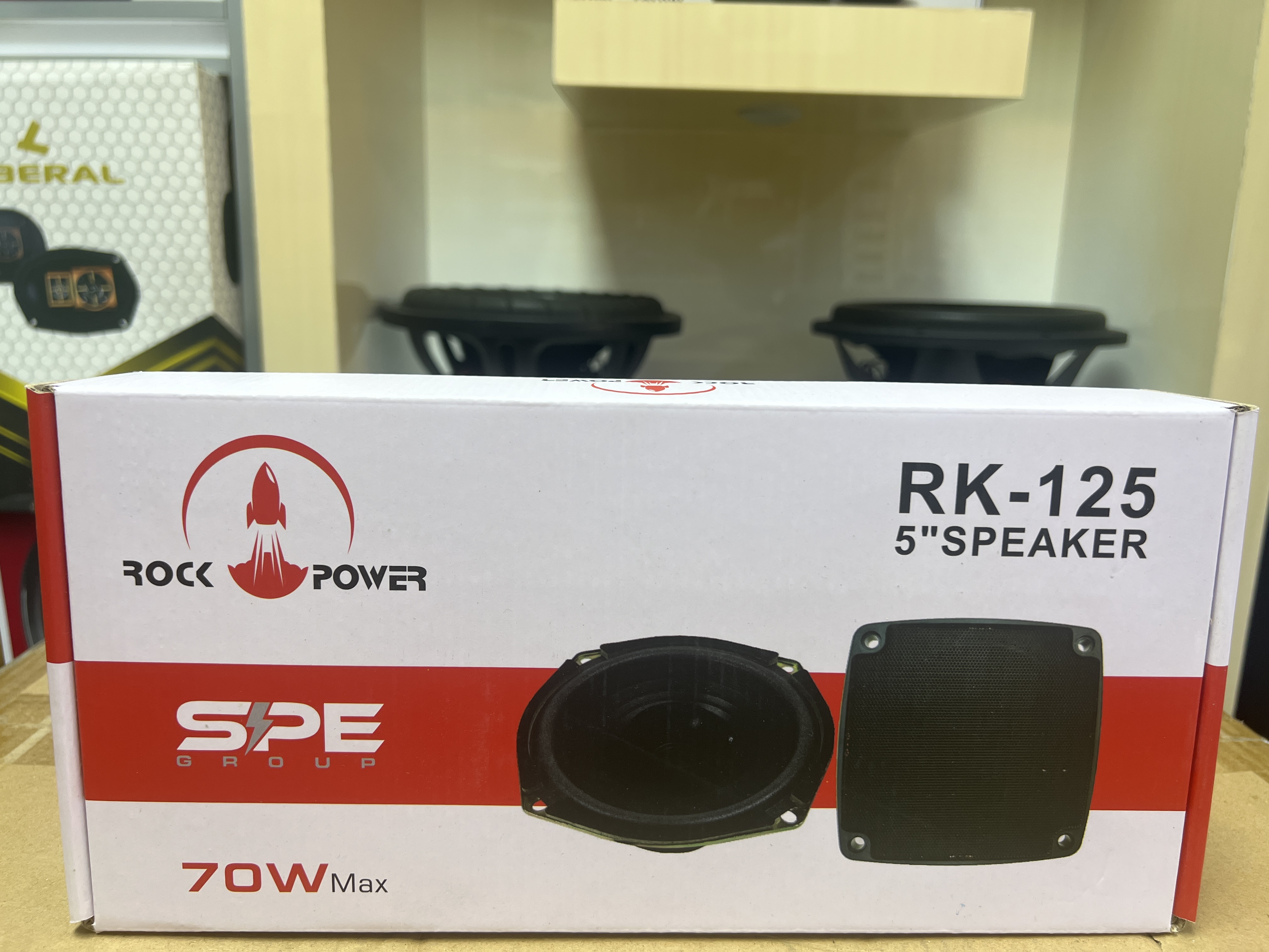 بلندگو گرد سایز ۵ فابریک پرایدی راک پاور مدل RK-125