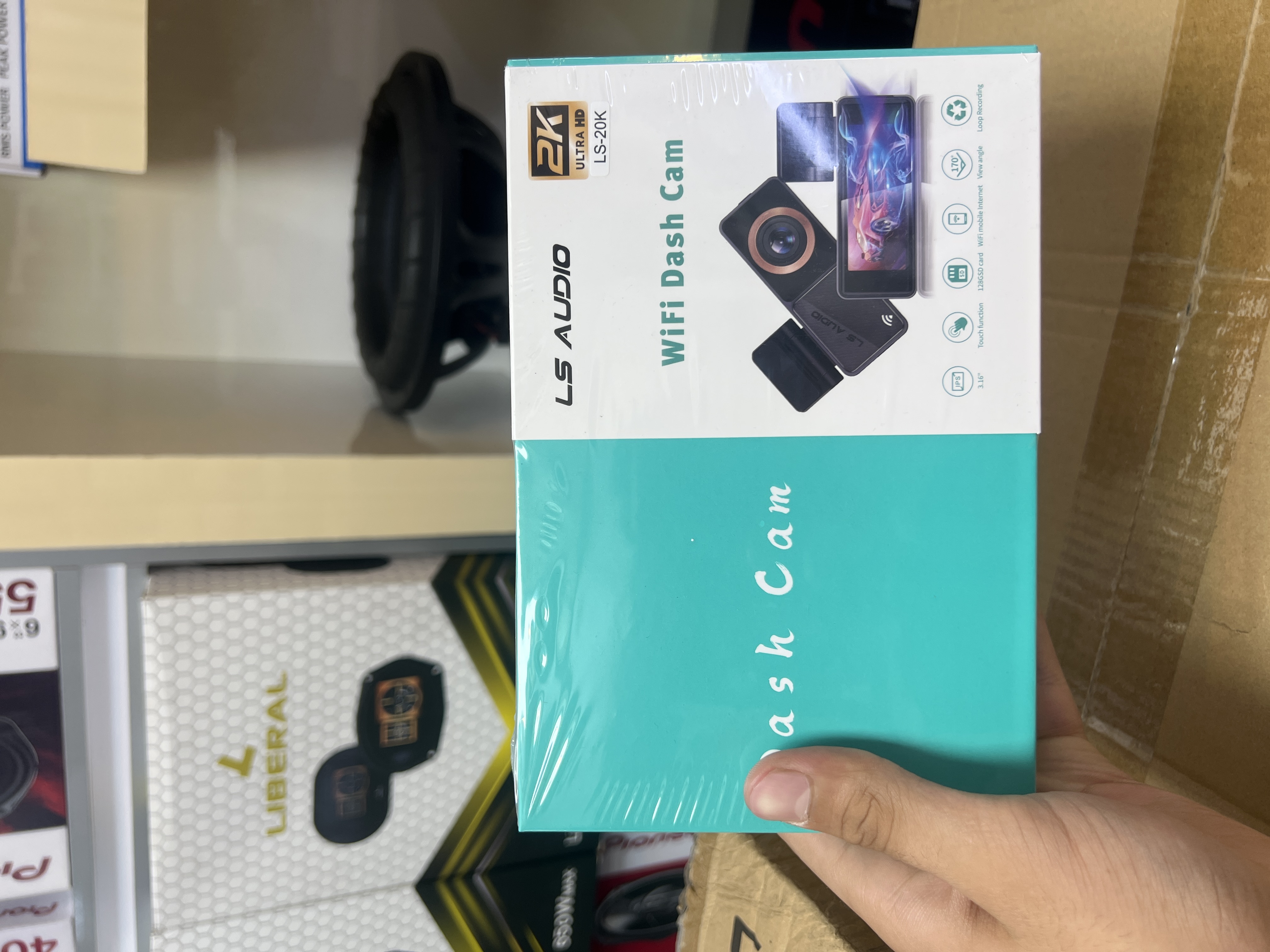 دوربین ثبت وقایع خودرو ال اس آدیو مدل LS-20k