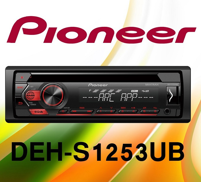 Pioneer DEH-S1253UB راديوپخش ماشين ۱۲۵۳