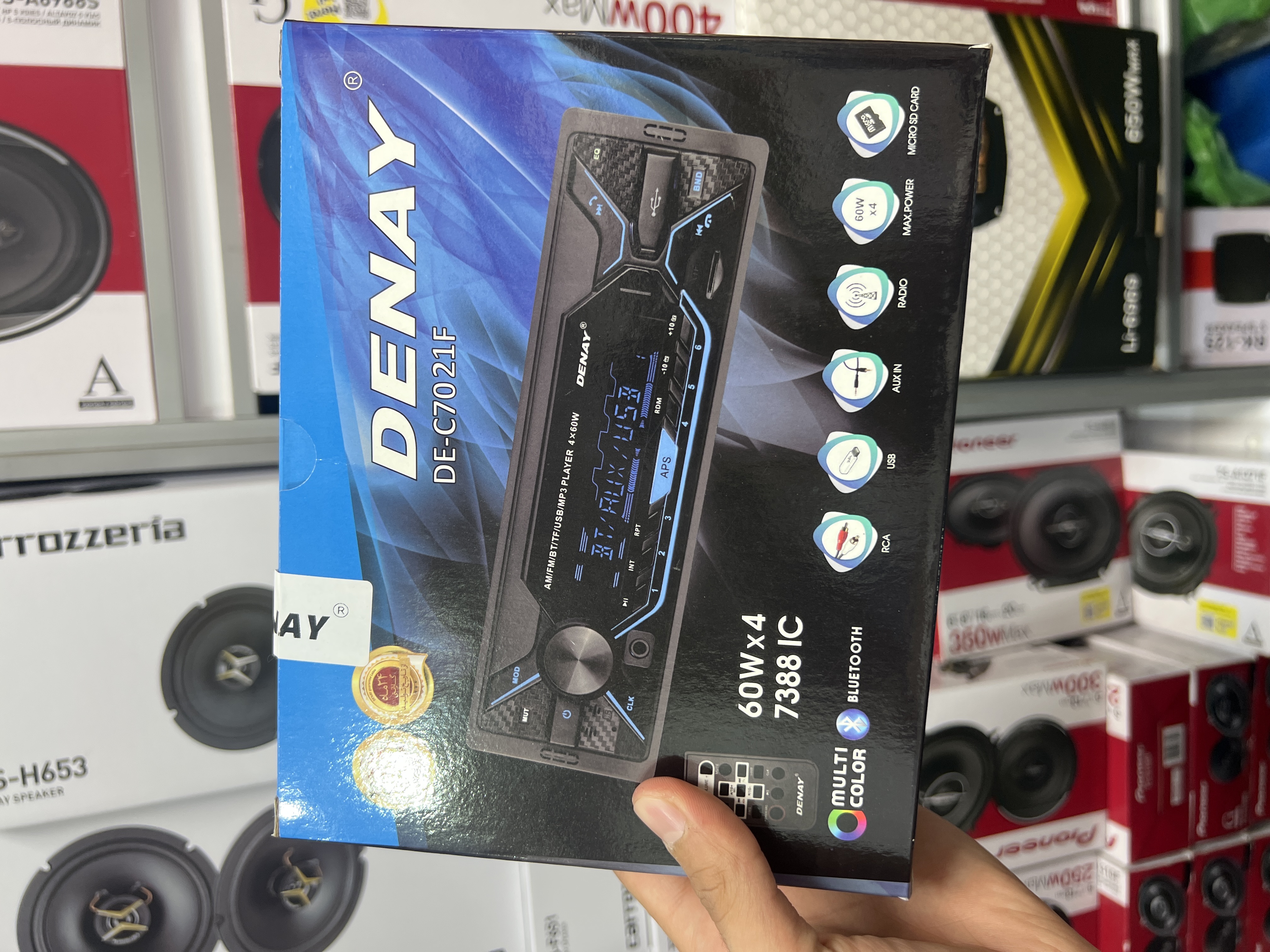 دکلس پنل ثابت دنای مدل DE-C7021F